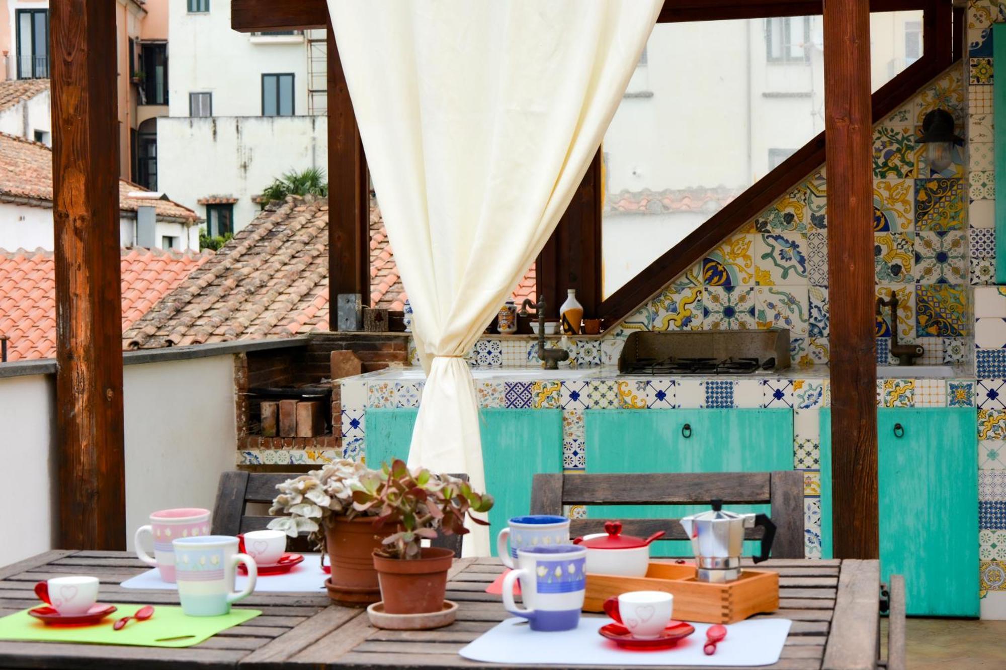 Terrazza Fruscione - Appartamento Con Terrazza Esclusiva ساليرنو المظهر الخارجي الصورة